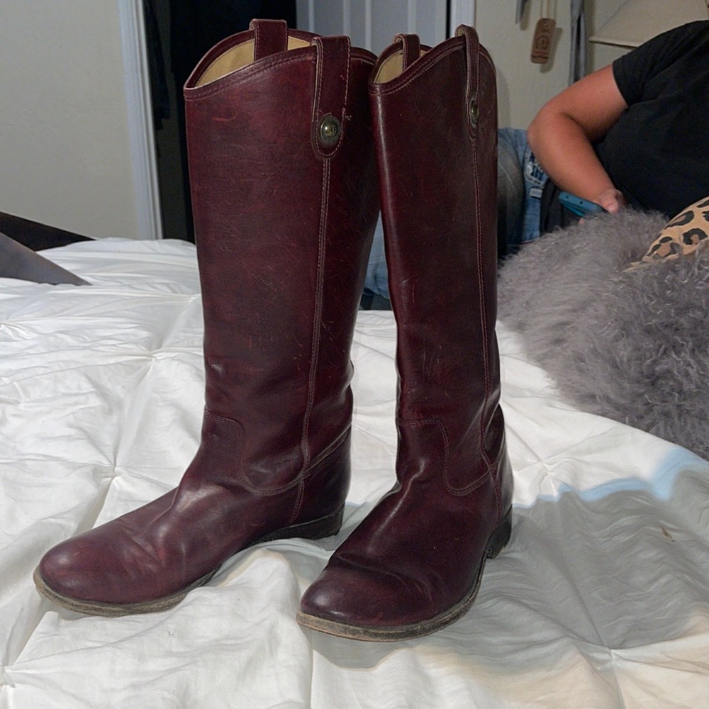 Frye leather boots